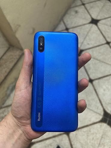 data modem sim card: Redmi 9A, 32 GB, rəng - Göy, İki sim kartlı — 1