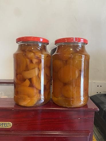 Məhsul: Evdə hazırlanmış kompot – ərik (iri və doğranmış parçalar)