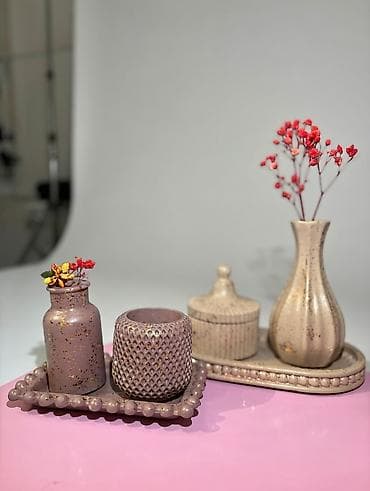 ev ucun dekorlar: Vaza dəsti, Keramika — 2
