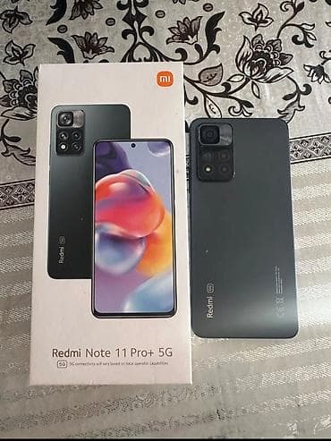redmi not 8 ekran: Redmi Note 11 Pro+, 128 GB, rəng - Qara, Barmaq izi — 4