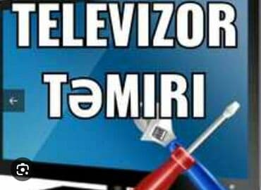 Sifarişlə əl işləri: Televizor usta temir led lsdi smart tevelerin temiri peyk antenlerinin — 3