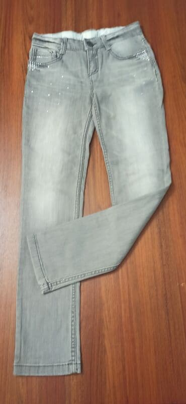 Другая женская одежда: Qadın/kişi üçün tünd mavi (demək olar qara) rəngli denim şalvar. - — 1