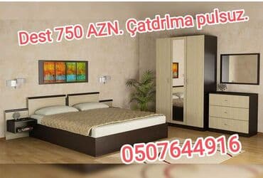 tuba: İkinəfərlik çarpayı, 2 tumba, Azərbaycan, Yeni — 1