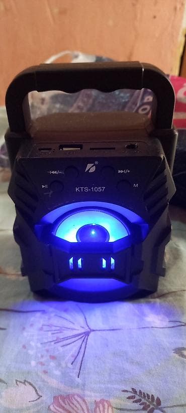 kalonka basovka: KTS-1057 portativ Bluetooth akustik kolon - Kompakt, yüngül korpus və — 1