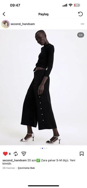 qalin don: Gündəlik don, Midi, Zara, M — 6