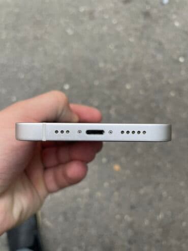 iphon 12 mini: IPhone 14, Ağ, Face ID — 6