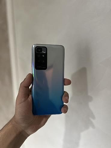 printer telefon: Redmi 10, 64 GB, rəng - Mavi, Face ID — 10