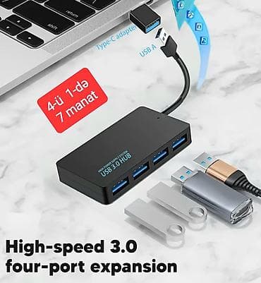 dr pen: 12-si, 10-u, 8-i, 7-si, 6-sı 1-ində GENİŞLƏNDİRİCİ USB-lər — 9