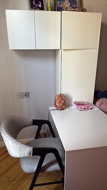 белый офисный стол: Без гарантии, Нет кредита, Самовывоз — 2