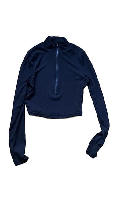 Svitşotlar: Qadınlar üçün idman üst geyimi – qolu uzun, yarımfərlikli (1/2) — 1