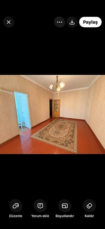 memar ecemi kiraye ev: 2 otaqlı mənzil – geniş və işıqlı planlama - Otaqlar: 2 ayrı otaq — 1
