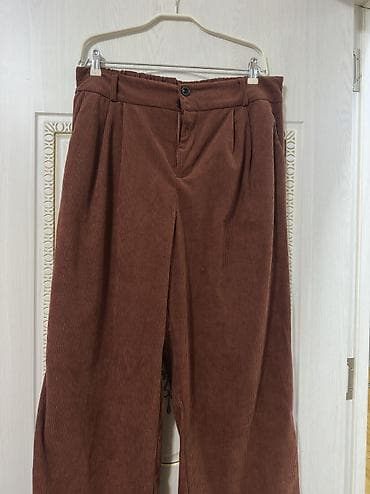 женские кофты со шнуровкой: Qadın üçün qəhvəyi rəngli manjetli kordonlu şalvar içi mexli deyil ama — 2