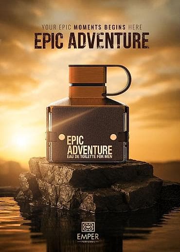 double epimex 48: 💎 Epic Adventure — kişi ətri 📍 Gəncə Yeni kimidir — sadəcə qablaşdırma — 1
