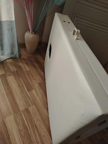 tibbi carpayi: Daşına bilən qatlanan masaj masası - 2 bölməli qatlanan konstruksiya — 3