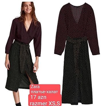 uzun don: Gündəlik don, Midi, Zara, XS — 1