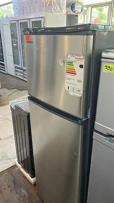 SHIVAKI iki qapılı soyuducu - Rəng: paslanmayan polad (inox) lalafo.az -da SHIVAKI iki qapılı soyuducu - Rəng: paslanmayan polad (inox)