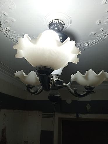 Çılçıraq, 3 lampa, Metal