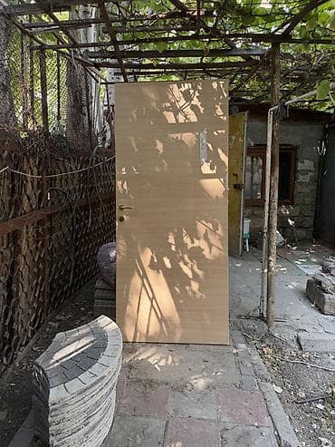 seyfi qapi: Yeni Otaq qapısı 90x210 sm Çərçivə ilə, Zəmanətsiz, Ödənişli quraşdırma, Ödənişli çatdırılma — 1