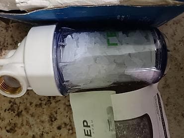 filter su: Geyzer 1PFD – polifosfatlı məhlullu su filtri (içməli su üçün deyil) — 3