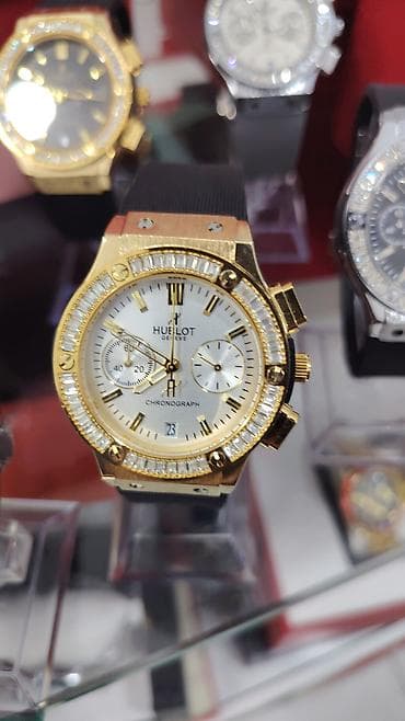 qol saati: Hublot Geneve xronoqraf qol saatı - Korpus: cilalanmış metal (qızılı — 2