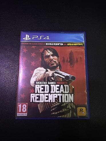 Red Dead Redemption 1 (PS4) İdeal Vezyetdedir Cızıqsızdır — 1