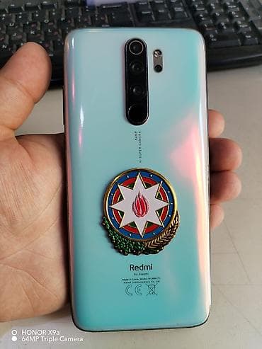 Redmi Note 8 Pro, 64 GB, rəng - Mavi, Barmaq izi lalafo.az -da Redmi Note 8 Pro, 64 GB, rəng - Mavi, Barmaq izi