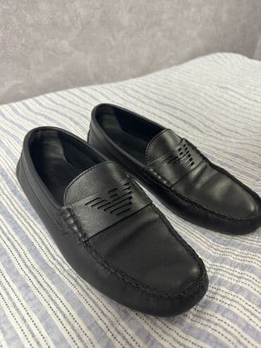 barya ayakkabı: Emporio Armani 2 defe geyinilib mokasin, Almaniyadan gelib, ölçüsü — 2