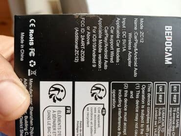 optimal salyan: Bepocam Auto android - Kompakt kvadrat dizayn, ön hissədə tək düyməli — 7