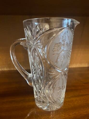 şüşə qab: Rəng - Ağ, Xrustal — 2