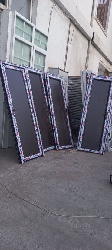 qapları: Yeni İkiqat şüşə paketi Plastik pəncərə, Еni: 100 sm, Uzunluğu: 100 sm — 8