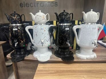elif elektronik: Yeni Elektrik Samovar, 4 l, Rayonlara çatdırılma, Ödənişli çatdırılma, Ünvandan götürmə — 1
