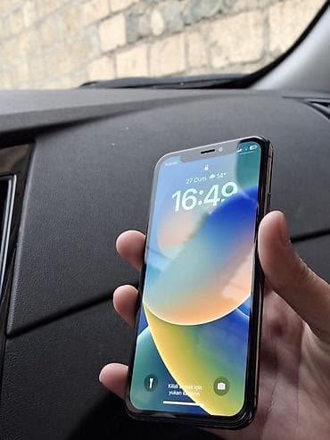 IPhone X, 64 GB, Qara