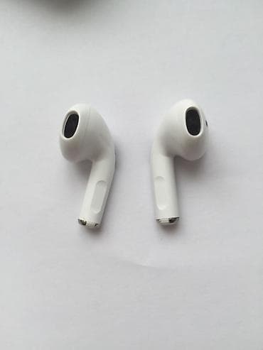 iphone 11 elde: Yeni Simsiz (Bluetooth) Qulaqcıqlar, rəng - Ağ — 4