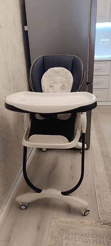 uşaq ucun masin: Uşaq yemək stulu - Rahat, geniş oturacaq və yumşaq başlıq/baş dayağı — 1