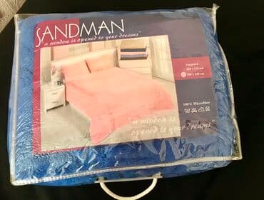 Yataq üçün Yeni Xovlu rəng - Mavi Yataq örtüyü, Ödənişli çatdırılma