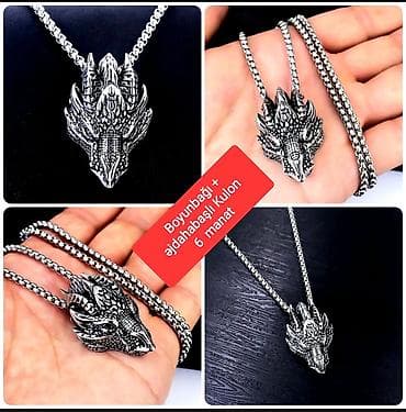 sederek saat: YENİ, DƏBLİ, müxtəlif növ BOYUNBAĞILAR satılır. ~ GÜMÜŞÜ — 7