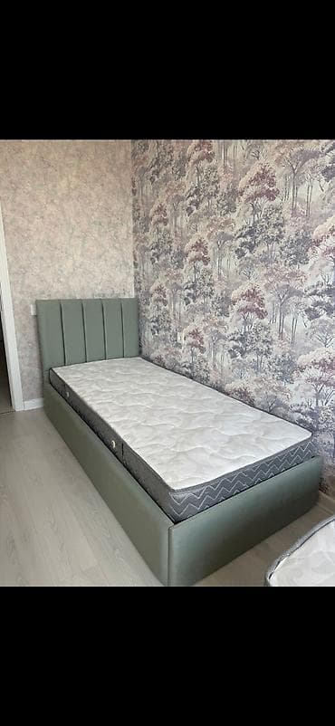 Tek nəfərlik taxt və döşək dəsti - Ölçü: təxmini 90x200 sm (şəkilə lalafo.az -da Tek nəfərlik taxt və döşək dəsti - Ölçü: təxmini 90x200 sm (şəkilə