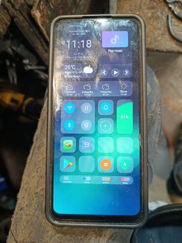 Redmi 10C, 128 GB, rəng - Qara, Barmaq izi, İki sim kartlı