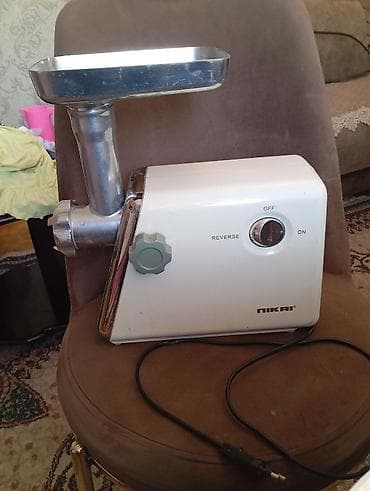 sud ceken: Nikai elektrik ətçəkən maşın - Brend: Nikai - Korpus: ağ rəngli — 3