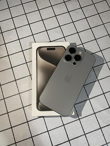 чехол для ipad mini: IPhone 15 Pro, 128 ГБ, Natural Titanium, Face ID — 1