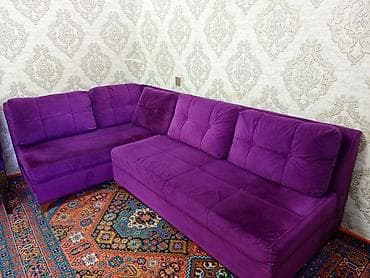 kunc divanar: Künc divan, Açılmayan, Bazasız, Vеlur parça — 2