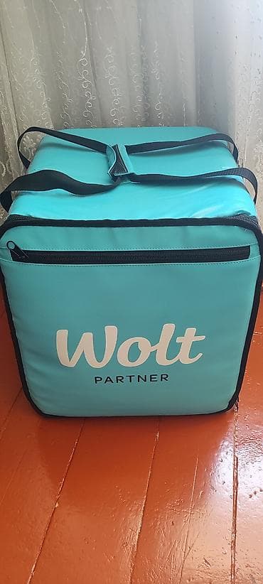 bolt sumka: Wolt Partner termo çanta / kuryer çantası Yemək və sifariş daşınması — 3