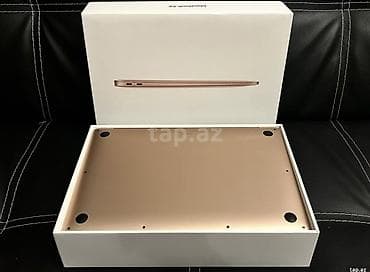 mac fen: MacBook Air 2020 i3 | 8/256 | Gold Əla vəziyyətdədir, klaviatura üçün — 3