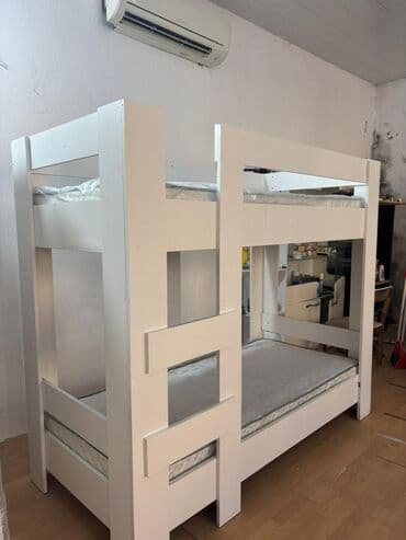 Salon, tibbi mebel: Oğlan və qız üçün, Çarpayı, Matras ilə, Siyirməsiz, Taxta — 1