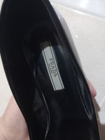 школьные туфли: Туфли, Размер: 38, цвет - Черный, Новый — 3