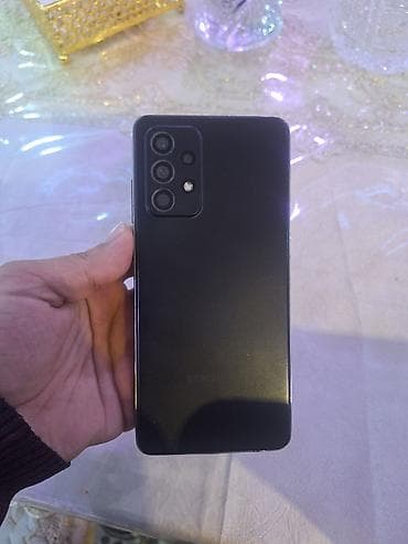 samsung watch 5: Samsung Galaxy A52, rəng - Qara — 2