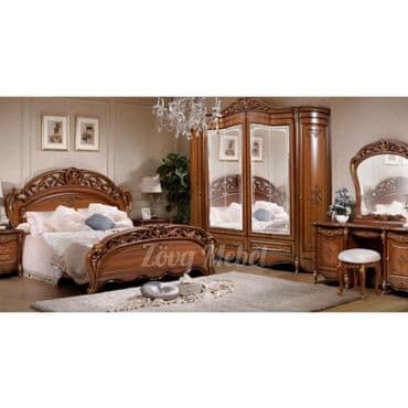 спальный гарнитур каракол: 2 təknəfərlik çarpayı, Dolab, Termo, 2 tumba, Belarusiya, Yeni — 12