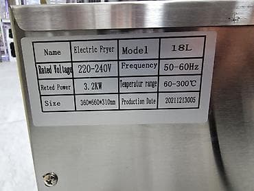Fri aparatları: Peraşki üçün, Saminox, Tək gözlü, 15 l — 9