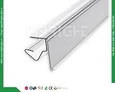 ref: PVC qiymət cibləri və rəf etiket profilləri - Material: yüksək — 5