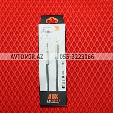 Aux kabel 🚙🚒 ünvana və bölgələrə ödənişli çatdırılma 💳birkart və — 1
